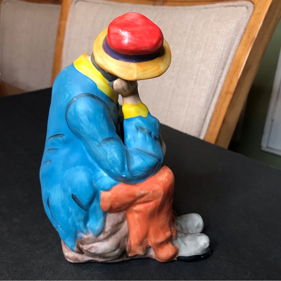 Emmet Kelly Clown Prince of Pantomime 7” Figurine - Picture 4 of 10